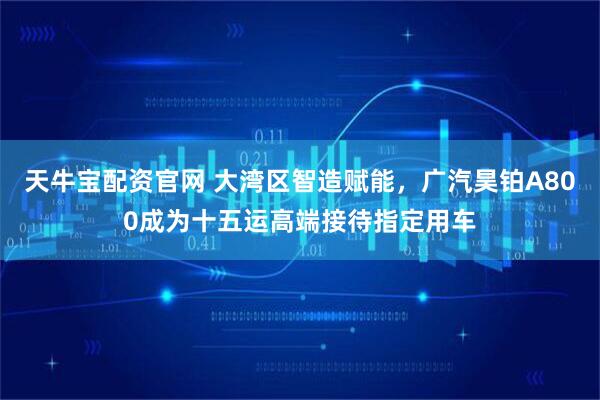 天牛宝配资官网 大湾区智造赋能，广汽昊铂A800成为十五运高端接待指定用车